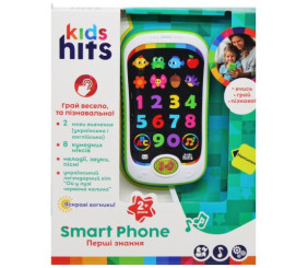 Телефон дитячий "Smart Phone" (укр та англ)