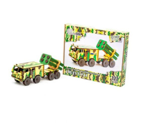 Дерев'яний конструктор "Нептун", 127 дет.