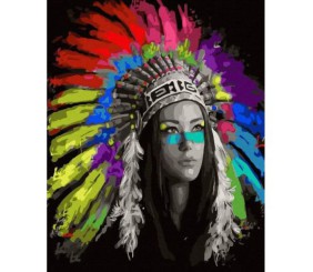 Картина за номерами "Дружина вождя"