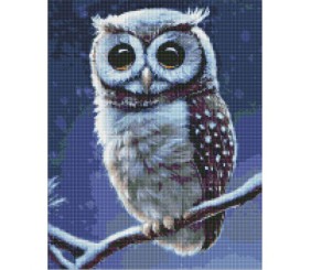 Алмазна мозаїка "Лісова совушка"