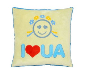 Подушка декоративна "I love UA"