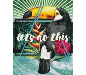 Картина за номерами "Літній принт" ★★★