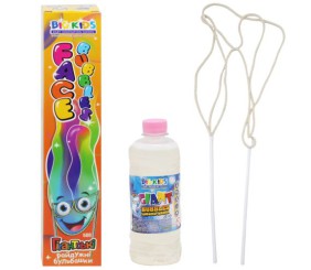 Гігантські райдужні бульбашки "Face Bubbles"