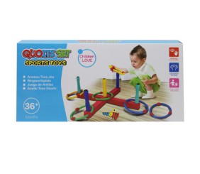 Іграшка Кільцекид, мʼякий, 6 кілець