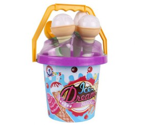 Ігровий набір "Ескімо" білий з бузковим