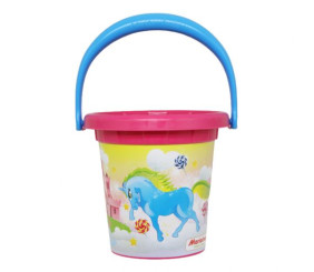 Відро пластикове "Единороги", рожевий