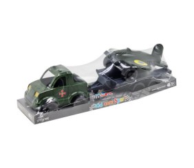 Набір машинок "Kid cars: Машинка + Літак"