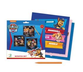 Дитячий набір гравюр "Paw Patrol" (3 картки)