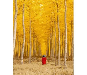 Картина за номерами "У березовому гаю" 40х50 см