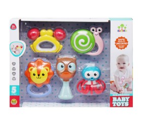 Набір брязкалець "У зоопарку" 5 шт.