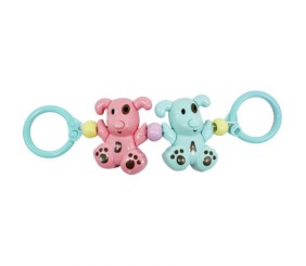 Брязкальце на візок "Песики" (27 см)