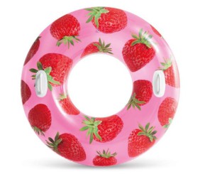 Надувний круг "Полуниця" (діаметр 107 см)