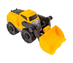 Машинка пластикова "Трактор", жовтий