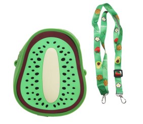 Сумочка-монетниця "Ківі" з ремінцем