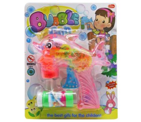 Пістолет з мильними бульбашками "Дельфін", рожевий