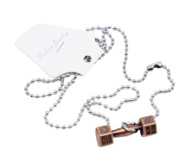 Підвіска на ланцюжку "Мідна гиря "