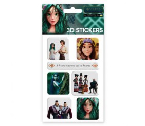Набір 3D наліпок "Мавка та друзі" (1 аркуш)