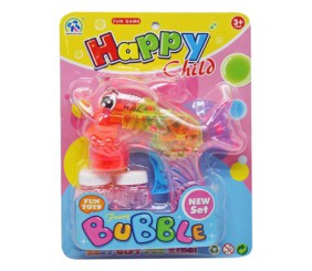 Пістолет для мильних бульбашок "Дельфін" (рожевий)