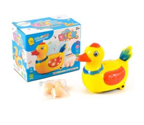 Музична іграшка "Качечка", несе яйця