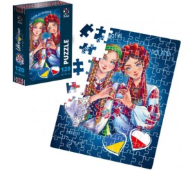 Пазли патріотичні "Poland & Ukraine", 120 елем