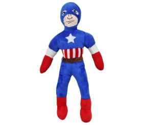 Мʼяка іграшка "Супергерої: Капітан Америка" (37 см)