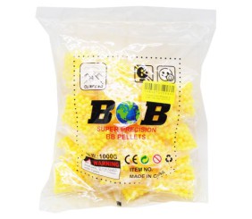 Набір кульок, 50 пакетів (4500 шт) жовтий