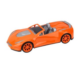 Пластикова машинка "Кабріолет", помаранчевий