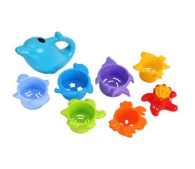 Ігровий набір для ванни "Пірамідка" (блакитний)