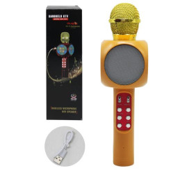 Бездротовий мікрофон "Hi-fi Speaker", золотистий