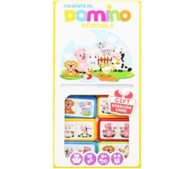Розвиваюча гра "Доміно: Тварини", 28 фішок