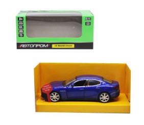 Машинка металева "Maserati Ghibli" із серії "Автопром" (синя)