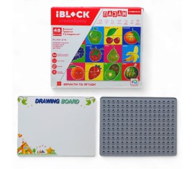 Конструктор-пазли "Фрукти та ягоди", 48 дет