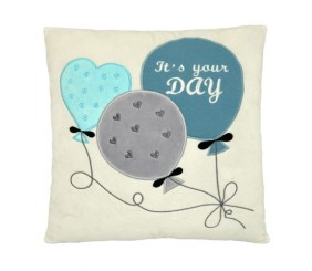 Подушка декоративна "Повітряні кульки" (33х33 см)