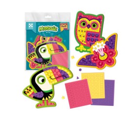 Мʼяка мозаїка "Пташки" (3 основи)