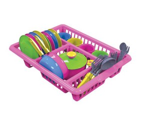 Кухонний набір 5 ТехноК (рожевий)