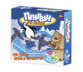 Гра дитяча настільна "Пінгвін на льоду"