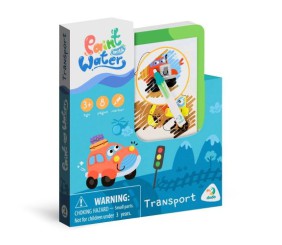 Водна розмальовка "Paint with water: Транспорт"