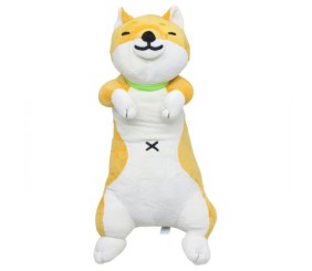Мʼяка іграшка "Собака: Шиба-Іну", 55 см