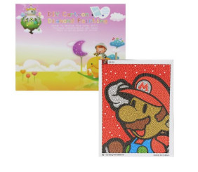 Алмазна мозаїка "Diamond Painting: Маріо"