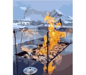 Картина за номерами "Вогонь" ★★★★ 40х50 см