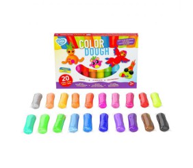 Набір для ліплення з тістом "Lovin Color Dough", 20 стіків