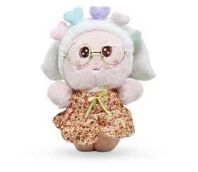 Мʼяка іграшка "Кролик Lalafanfan", рожевий