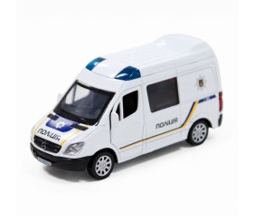 Машинка металева "Mercedes-Benz Sprinter Поліція"