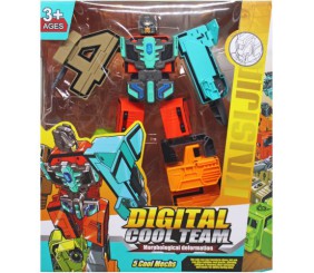 Трансформер "Digital Cool Team" цифри