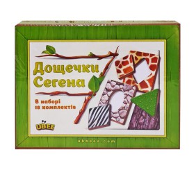 Розвиваючий набір "Дошки Сегена: з візерунками"