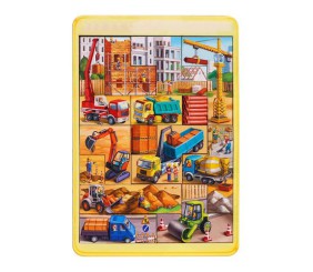 Деревʼяний тетріс "Будівельний майданчик" (великий)