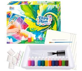 Набір для творчості "Ебру Арт", 12 пігментів