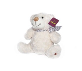 Мʼяка іграшка - ВЕДМІДЬ (білий, 25 см)