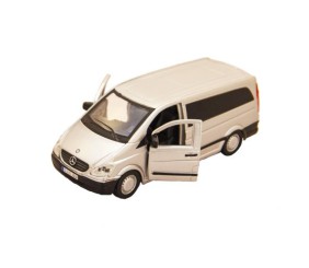 Машинка металева- Mercedes-Benz Vito (асорті сріблястий, чорний1:32)