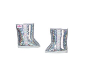 Взуття для ляльки Baby Born - Cріблясті чобітки